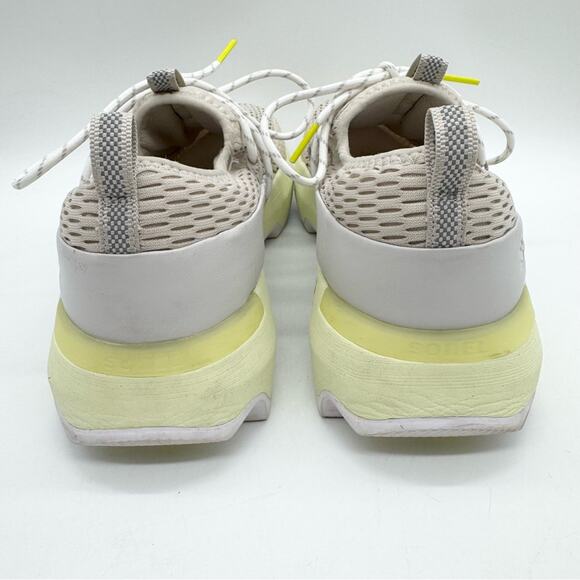 Sorel Kinetic Impact Lace Up Athletic Sneakers in Dark Stone/Moon Stone Beige 10 - Picture 9 of 12
